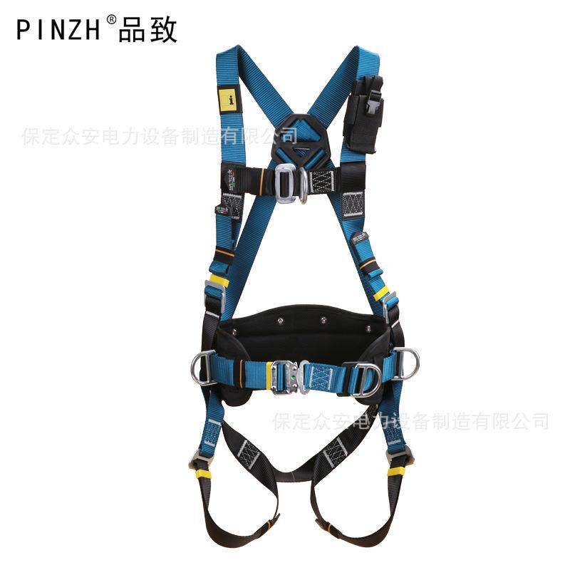 风电安全带防坠器品致全身五点式安全带高空作业安全绳防坠落