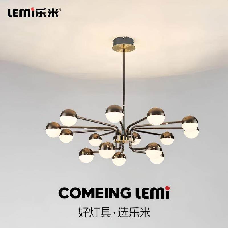 华光客厅灯吊灯极简轻奢全光谱护眼餐厅饭厅吊灯简约现代客厅主灯
