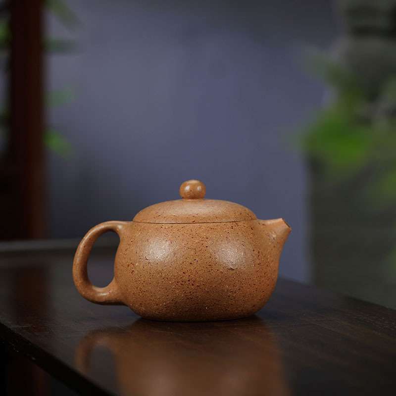 全手工加大号西施紫砂壶原矿无添加名家粗砂高温段泥茶壶 茶具