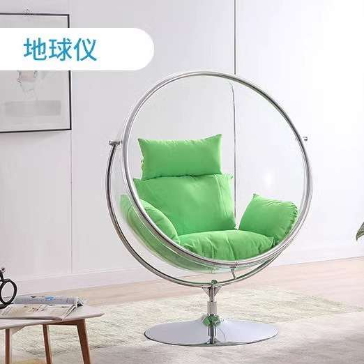 网红泡泡椅室内户外吊椅亚克力吊篮北欧吊椅秋千阳台休闲椅民宿
