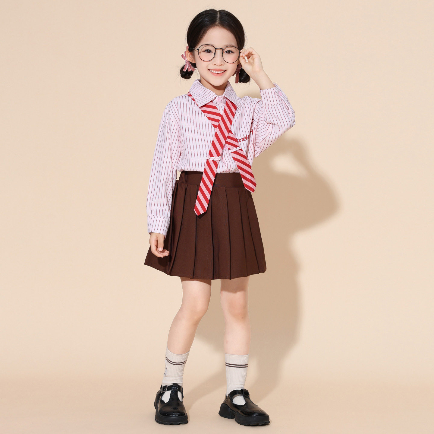 2026新款儿童啦啦队演出服少儿表演服装小学生大合唱幼儿园班服舞