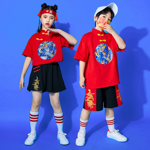 2026新款六一儿童啦啦队舞蹈演出服小学生运动会班服幼儿园大合唱