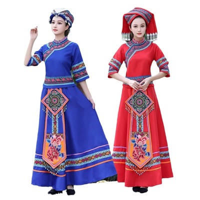 2026新款壮族服装女云南广西三月三成长盛装上衣56个少数民