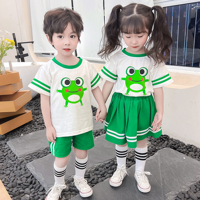 2026新款六一儿童演出服青蛙服装小孩衣服动物可爱啦啦队舞蹈幼儿