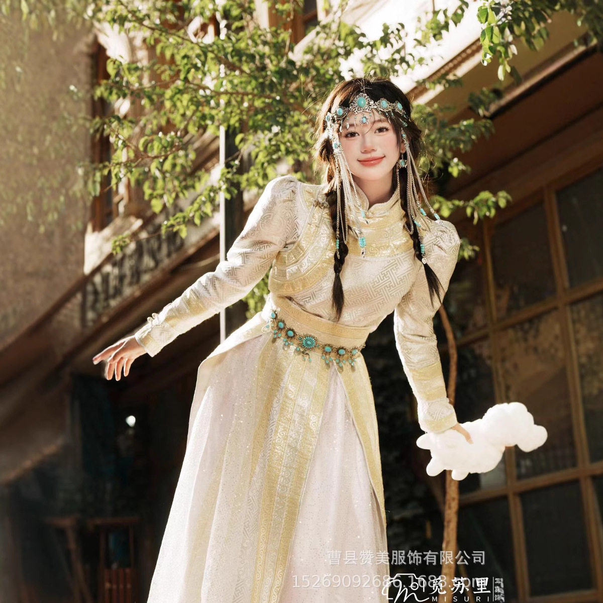 2026新款蒙古蒙古族公主少数民族服装舞蹈爆款演出服写真摄影,女装/女士精品,民族服装/舞台装,淘宝优惠券,粉丝福利购,淘宝优惠卷