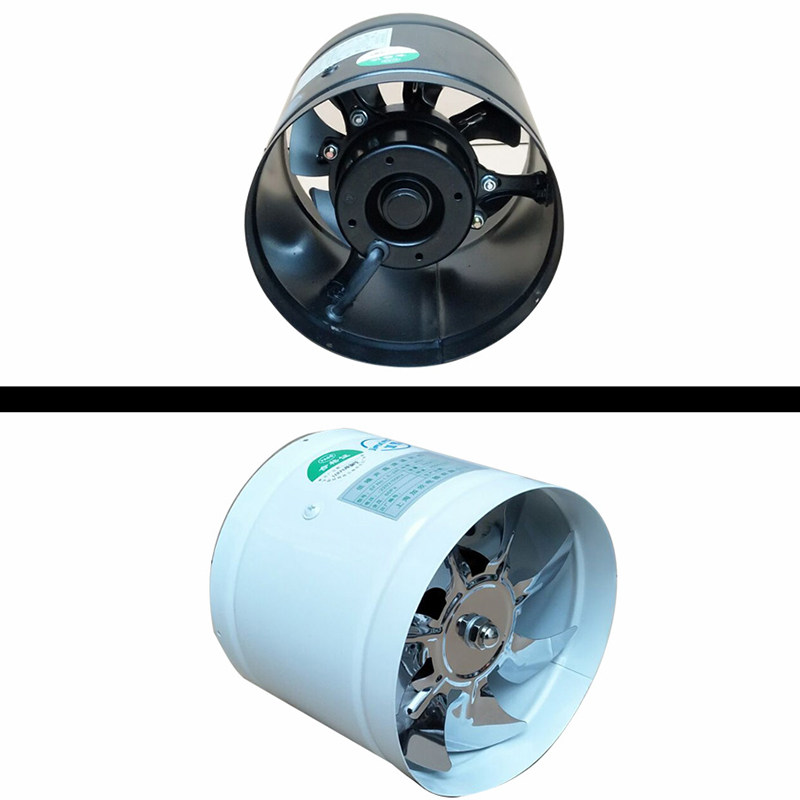 8寸管道排风机换气扇卫生间厨房强力排气扇排风扇增压抽风机200mm