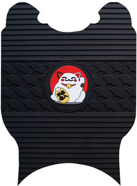 适用新日小丽莎电动车踏板脚垫TDTD9400Z新国标防水卡通橡胶脚垫