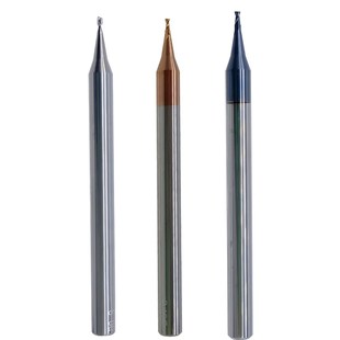 0.3 0.7 0.4 0.8 0.5 钨钢小径涂层铣刀60度加长刃深沟刀0.2