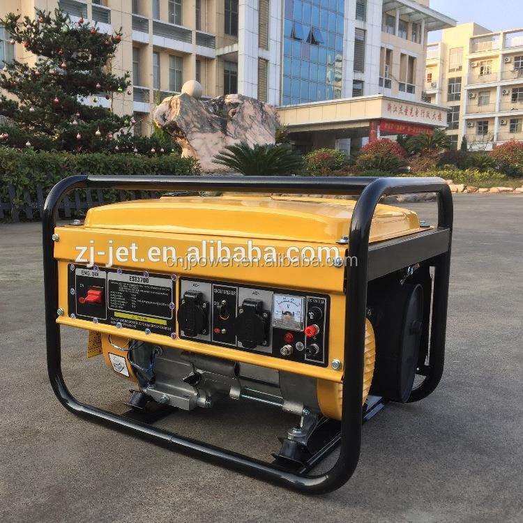 2/3kw汽油发电机外贸7HP大马力应急发电户外施工摆摊用电