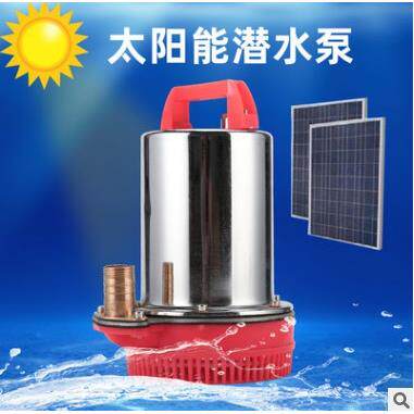电瓶抽水机农用浇地底吸泵潜水泵微小型直流泵DC 12V 24V