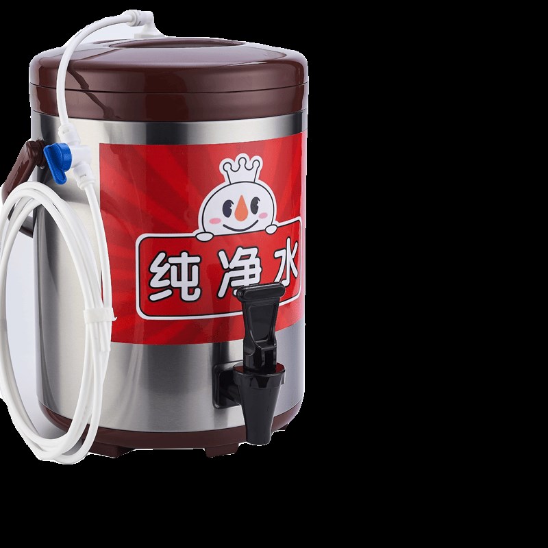 蜜雪冰城保温桶纯净水全自动进水补水保温桶304冷饮奶茶桶商用8L