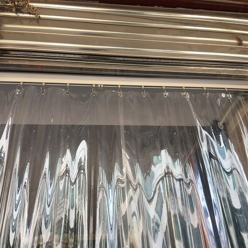 透明门帘遮风挡雨防水pvc户外塑料防尘塑胶窗帘隔热保暖宽水晶板