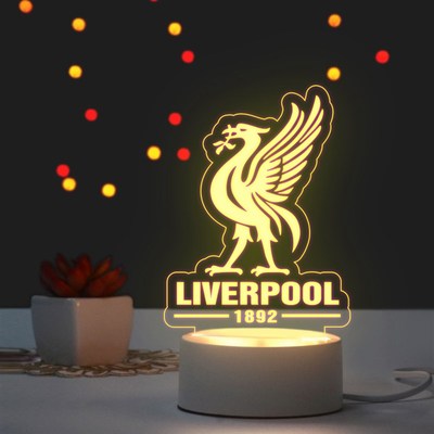 阿森纳小夜灯足球队徽俱乐部球迷周边英超摆件氛围台灯生日礼物