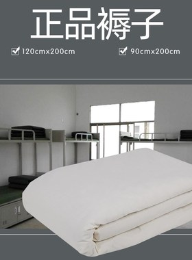 军绿床褥垫子外套褥罩褥套床垫宿舍单人床铺垫子纯01白色褥子套
