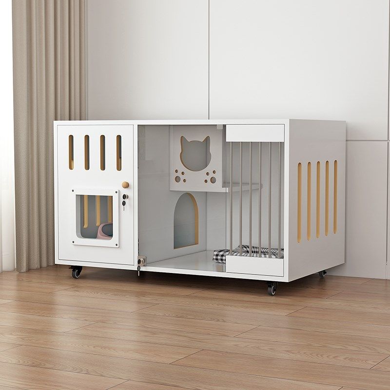 猫窝室内家用保暖猫柜大空间四季通用半封闭式猫笼猫别墅,宠物/宠物食品及用品,猫笼子/猫别墅,淘宝优惠券,粉丝福利购,淘宝优惠卷