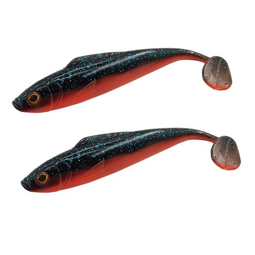 ESFISHING新款路亚大尺寸软饵T尾160毫米29g海钓石斑鱼龙趸狗鱼