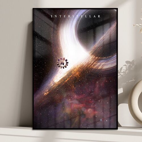 星际穿越诺兰科幻电影海报装饰画客厅卧室酒店挂画
