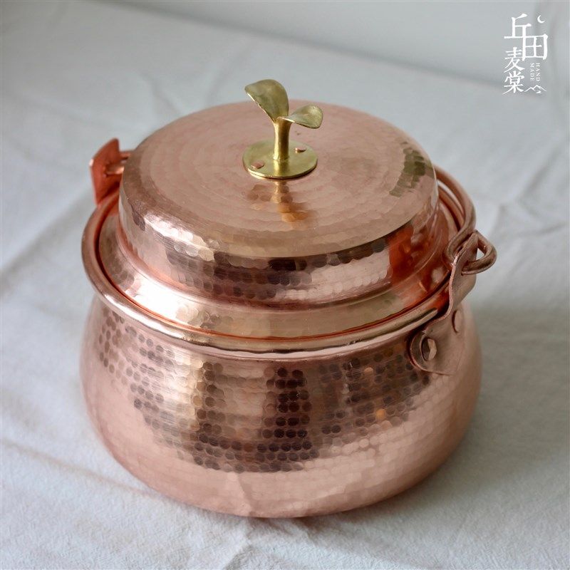 云南小锅米线迷你铜锅一人食汤锅煮韩式泡面锅电陶炉家用洋芋焖饭