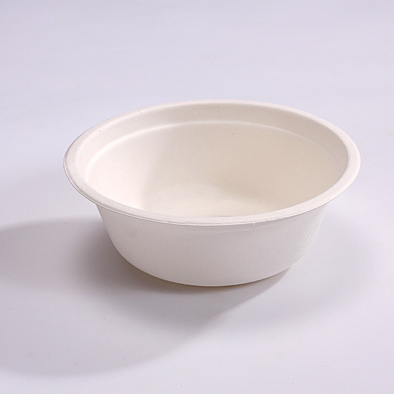 6 7 8 9 10寸纸盘手工一次性纸浆碟白色甘蔗浆餐盘绘画圆盘画碟子
