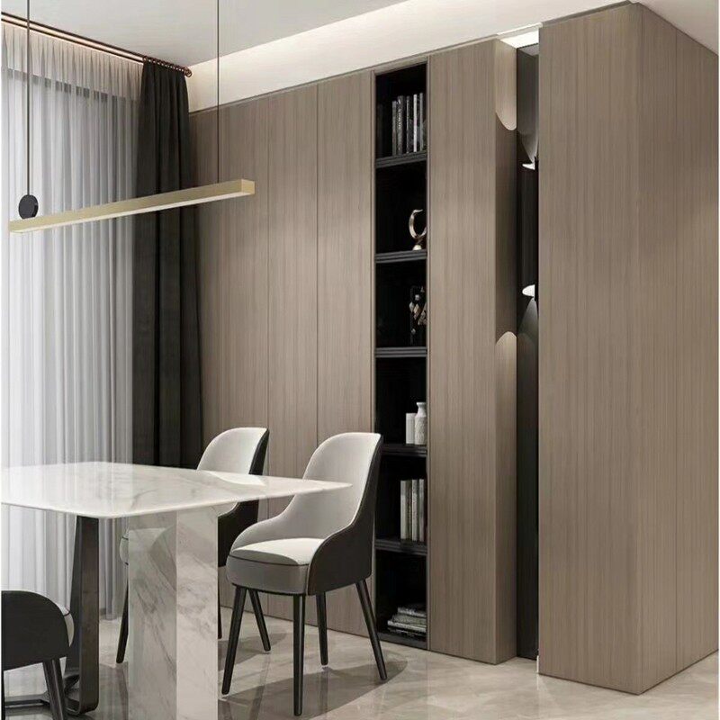 科技木饰面板实木贴皮装饰板免漆电视沙发背景墙科定板kd板护墙板