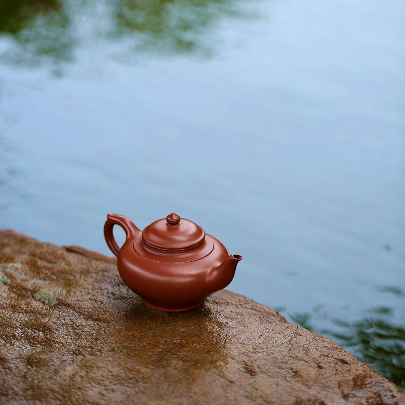 宜兴原矿紫砂壶笑樱壶精品大红袍纯手工泡茶茶壶单壶功夫茶具国工