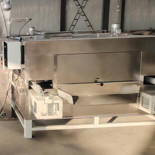 摇摆烤炉裹衣花生米加工机器工厂摇摆炉鱼皮花生烘烤机花生烘烤机