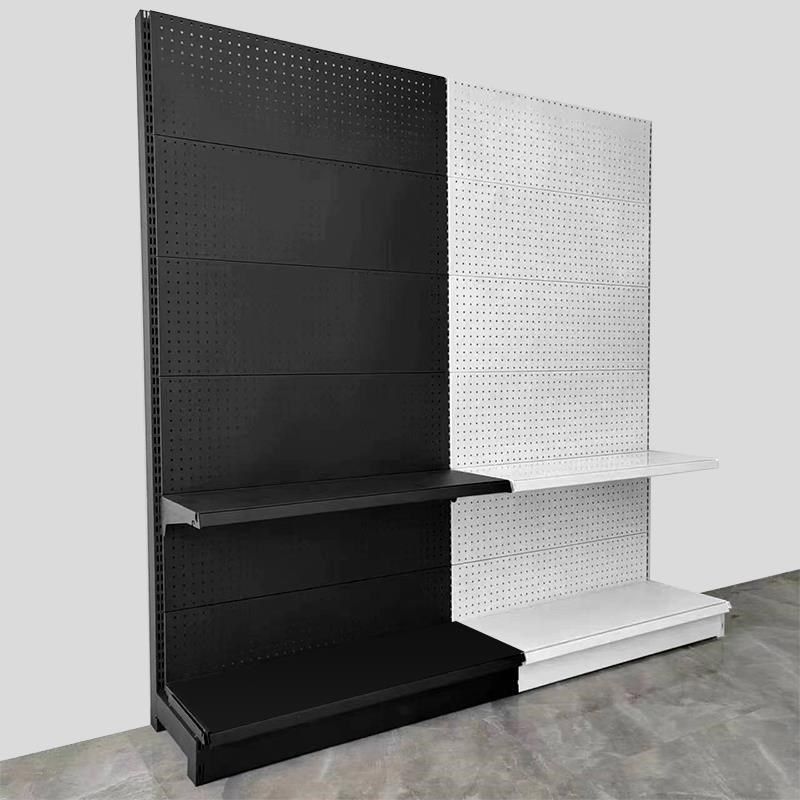 洞洞机焙板配件烘手工具五金渔具小饰品展示架黑色孔板超市货架