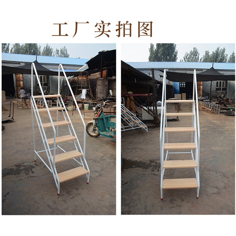 实木阶梯凳木凳子家用木质梯梯凳登高梯能功多台阶楼凳木梯扶手梯