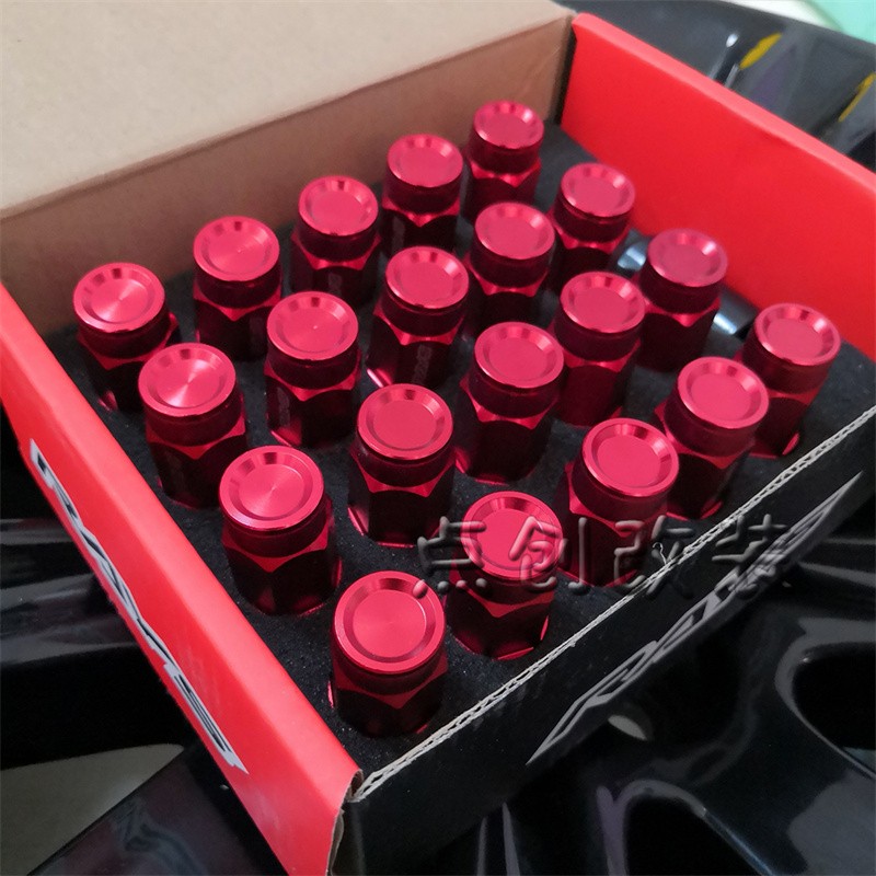 通改汽车飞装轮胎防盗螺丝 思域改度用装轮毂螺丝帽 轮胎螺丝帽