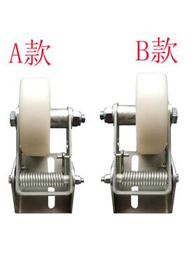 蒂森Thyssenkrupp扶梯扶手带尼龙铁测速轮组件导向轮分左右原厂