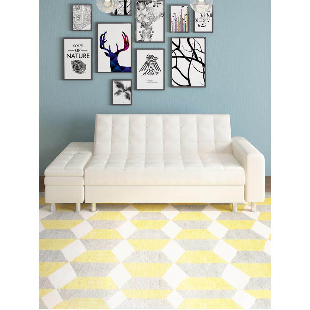 日式皮艺沙发床多功能可储物折叠沙发床小户型客厅卧室书房小沙发