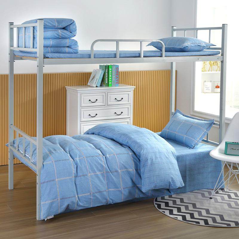 纯棉简约学生宿舍三件套全棉单位被褥床单被子员工寝室床上六件套,玩具/童车/益智/积木/模型,其它,淘宝优惠券,粉丝福利购,淘宝优惠卷