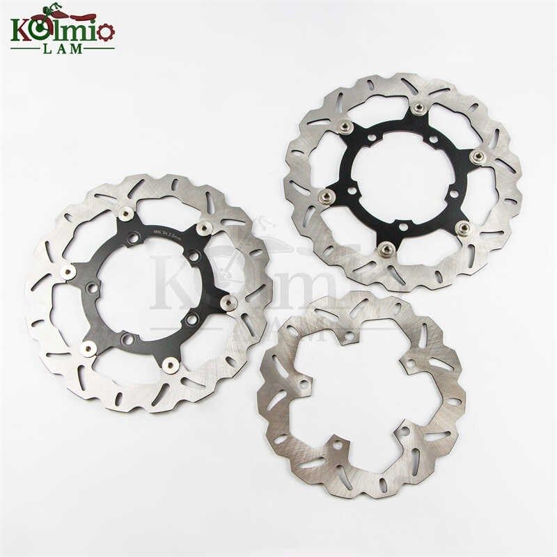适用珠峰凯越400X 500X ZF500GY 双摇臂前后刹车碟盘 制动浮动盘