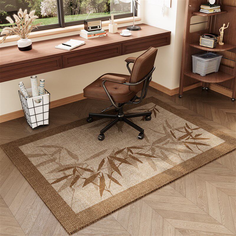 客厅地毯方形转椅垫防滑耐磨地板保护垫子办公电脑椅卧室地垫