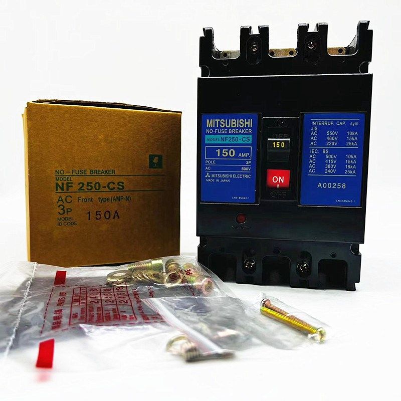 三菱空气开关断路器NF250-CS NF225-CS CP 175安 200A 250A三相 - 实物图
