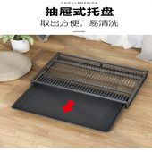 加强承重防踩屎可抽拉抽屉式 便盆狗狗厕所大缝隙易漏不湿脚尿盆