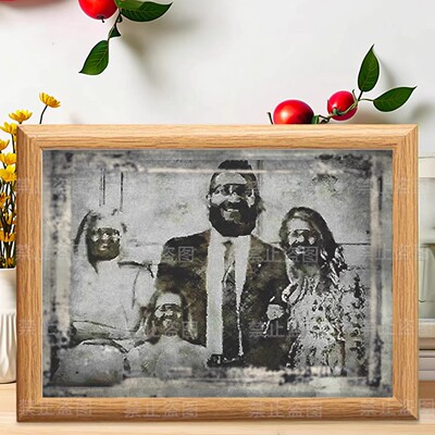 三角洲行动周边全家福摆台相框