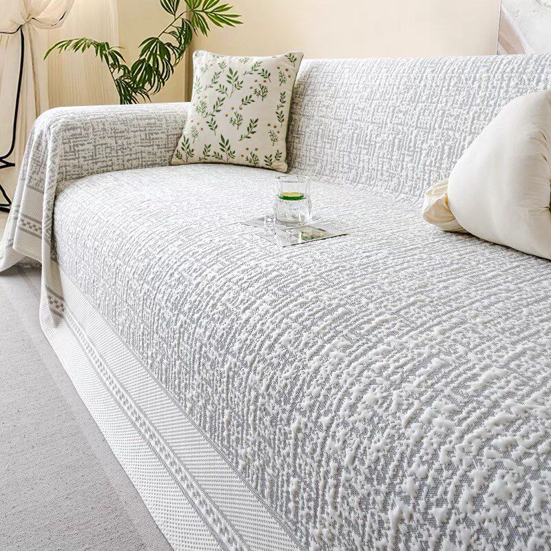 新款夏日冰丝沙发巾一整张全盖2025年沙发垫套罩防滑沙发盖布巾