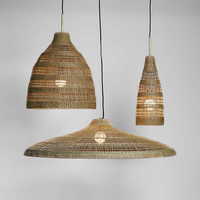 艺术吊灯民宿客厅卧室饭厅茶室草编灯创意天然手工编织餐厅餐桌灯,家装灯饰光源,餐厅吊灯,淘宝优惠券,粉丝福利购,淘宝优惠卷