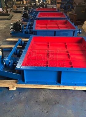 FDBD电动矩形百叶阀 高压 高温 现货 型号 欣弘阀门