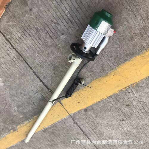 耐酸碱油桶泵 HP-E2-V-PPHT塑料电动插桶泵 可调速电动油桶泵
