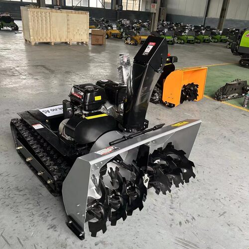 remote-control gas snow thrower 环卫道路/物业小区抛雪机