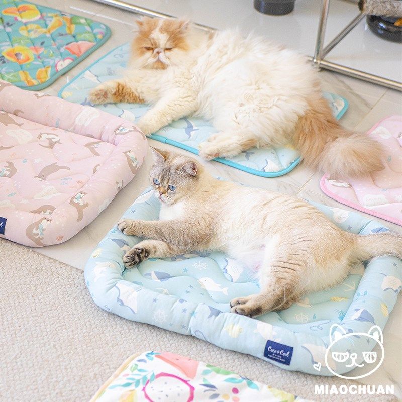 喵川铺子夏季猫窝冰垫凉席凉感猫窝猫垫子狗窝夏天降温冰窝,宠物/宠物食品及用品,猫窝/屋/帐篷/沙发,淘宝优惠券,粉丝福利购,淘宝优惠卷