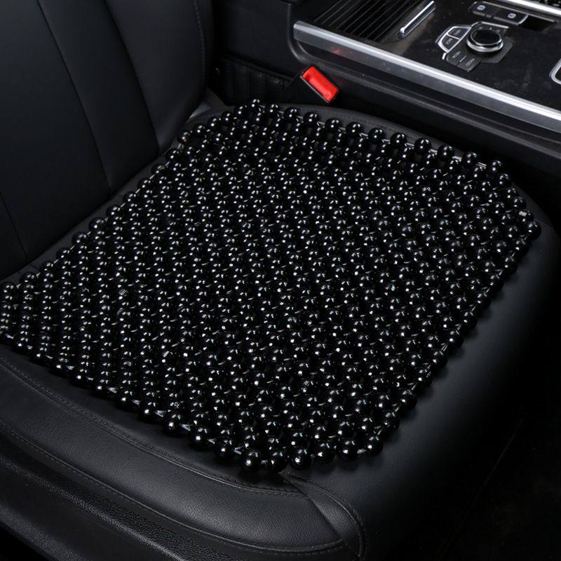 2024新款木珠汽车坐垫防滑透气夏季凉垫座椅垫隔热方形通风小方垫,居家布艺,椅垫,淘宝优惠券,粉丝福利购,淘宝优惠卷