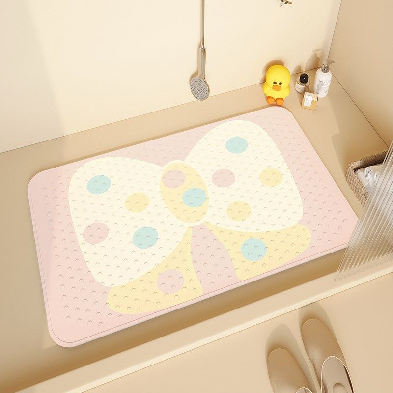 浴室防滑地垫淋浴房洗澡专用防摔垫子卫生间硅胶隔水防霉吸盘垫子,居家布艺,入户地垫,淘宝优惠券,粉丝福利购,淘宝优惠卷