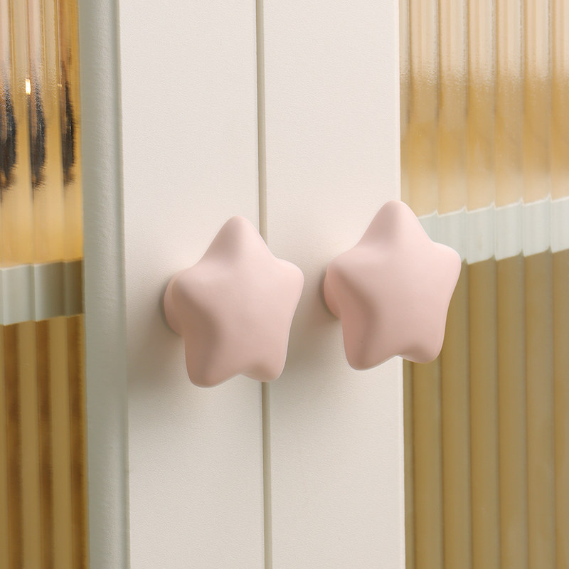 星翡家居儿童粉色衣柜拉手抽屉陶瓷云朵把手卡通可爱女孩柜子柜门,基础建材,小拉手,淘宝优惠券,粉丝福利购,淘宝优惠卷