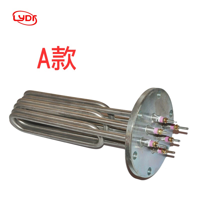 蒸烫机加热管蒸汽电锅炉电热管140法兰加热管380V/12KW/18KW/15K