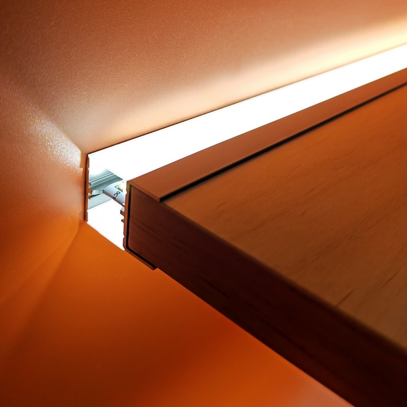 LED高亮灯条卡18mm木板层板灯衣柜酒柜智能感应开关暖光线性灯,家装灯饰光源,室外LED灯带,淘宝优惠券,粉丝福利购,淘宝优惠卷