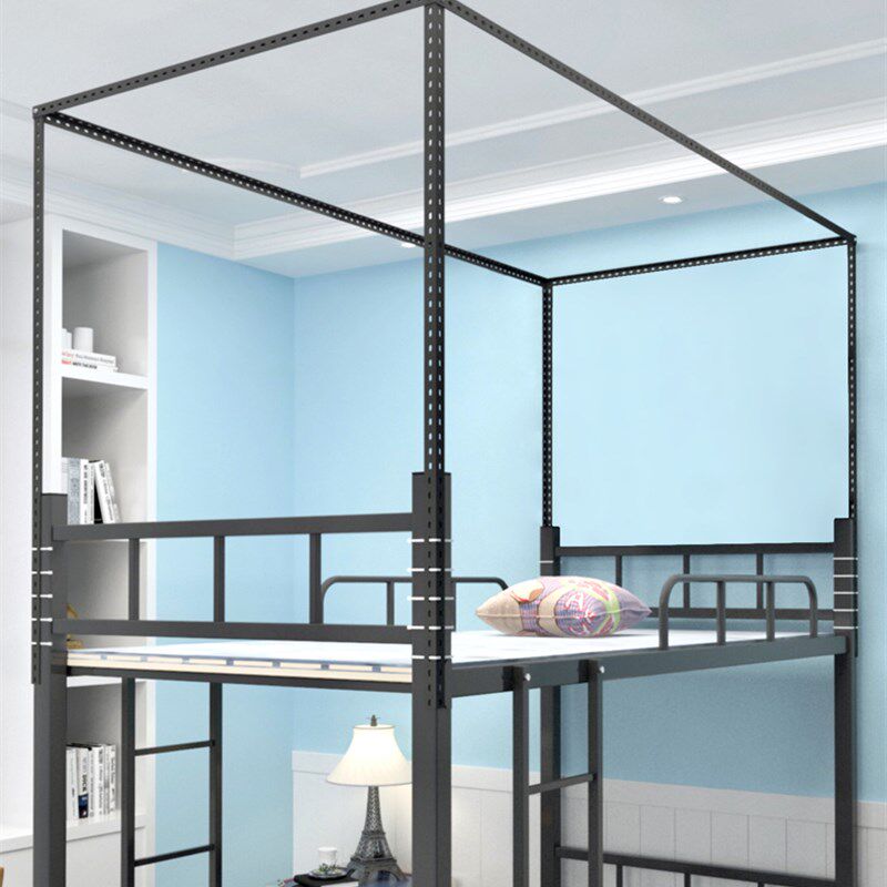 可伸缩寝室通用宿舍床帘支架调节大学生上铺下铺遮光布蚊帐床架子
