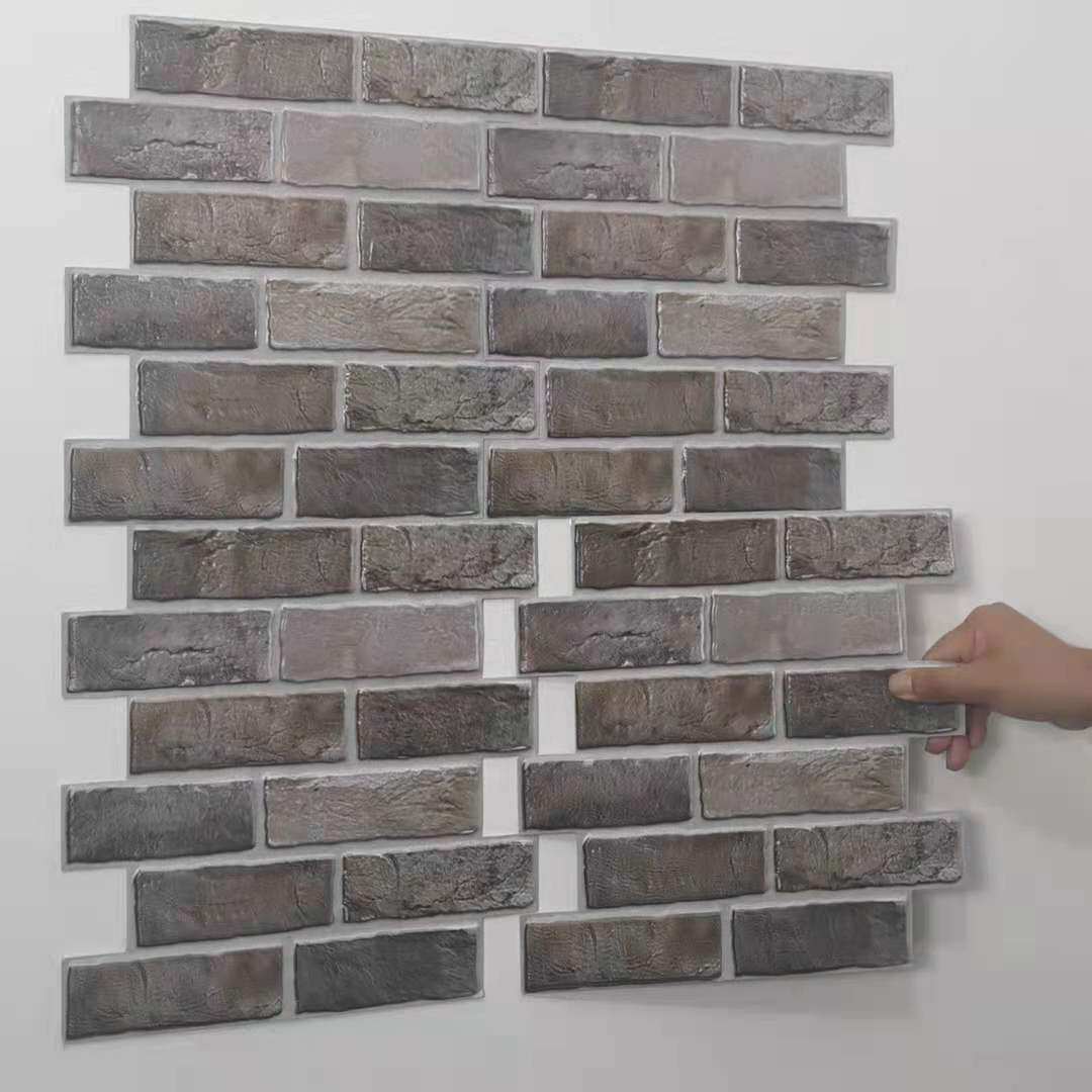 复古装饰砖纹立体墙贴自粘贴纸客厅照片背景墙仿古阳光房餐厅防水,家居饰品,软装墙贴,淘宝优惠券,粉丝福利购,淘宝优惠卷